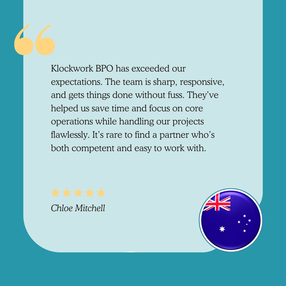 Testimonial-Australia